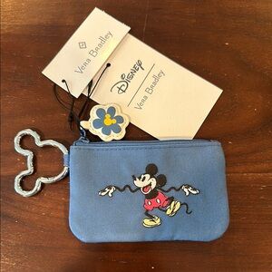 Vera Bradley Blue Disney Coin Purse